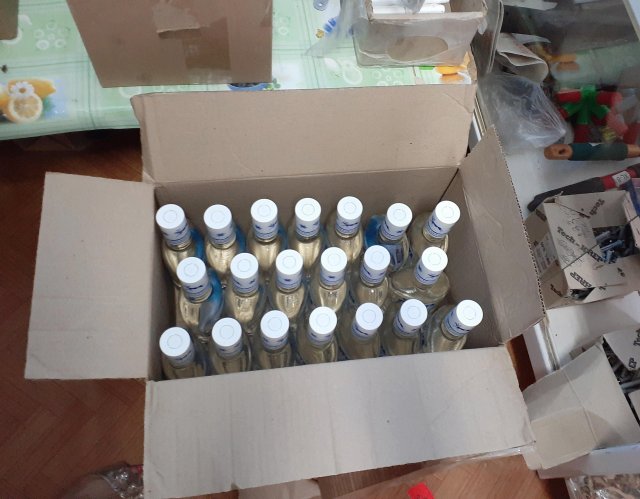 В Прокопьевске полицейские изъяли из незаконного оборота 87 литров алкоголя